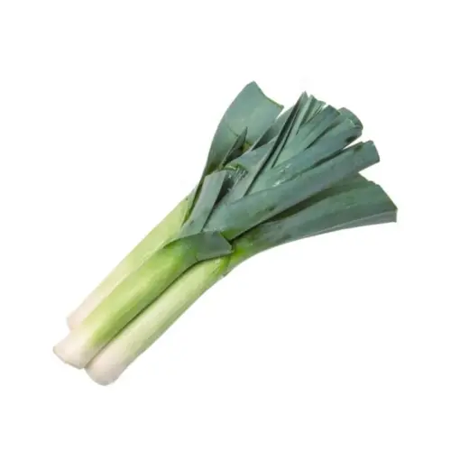 Puerro de venta al por mayor de verdura.