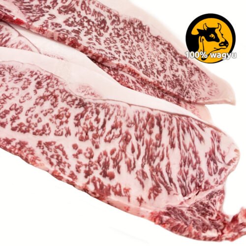 Lomo alto del wagyu Japonés para venta al por mayor.